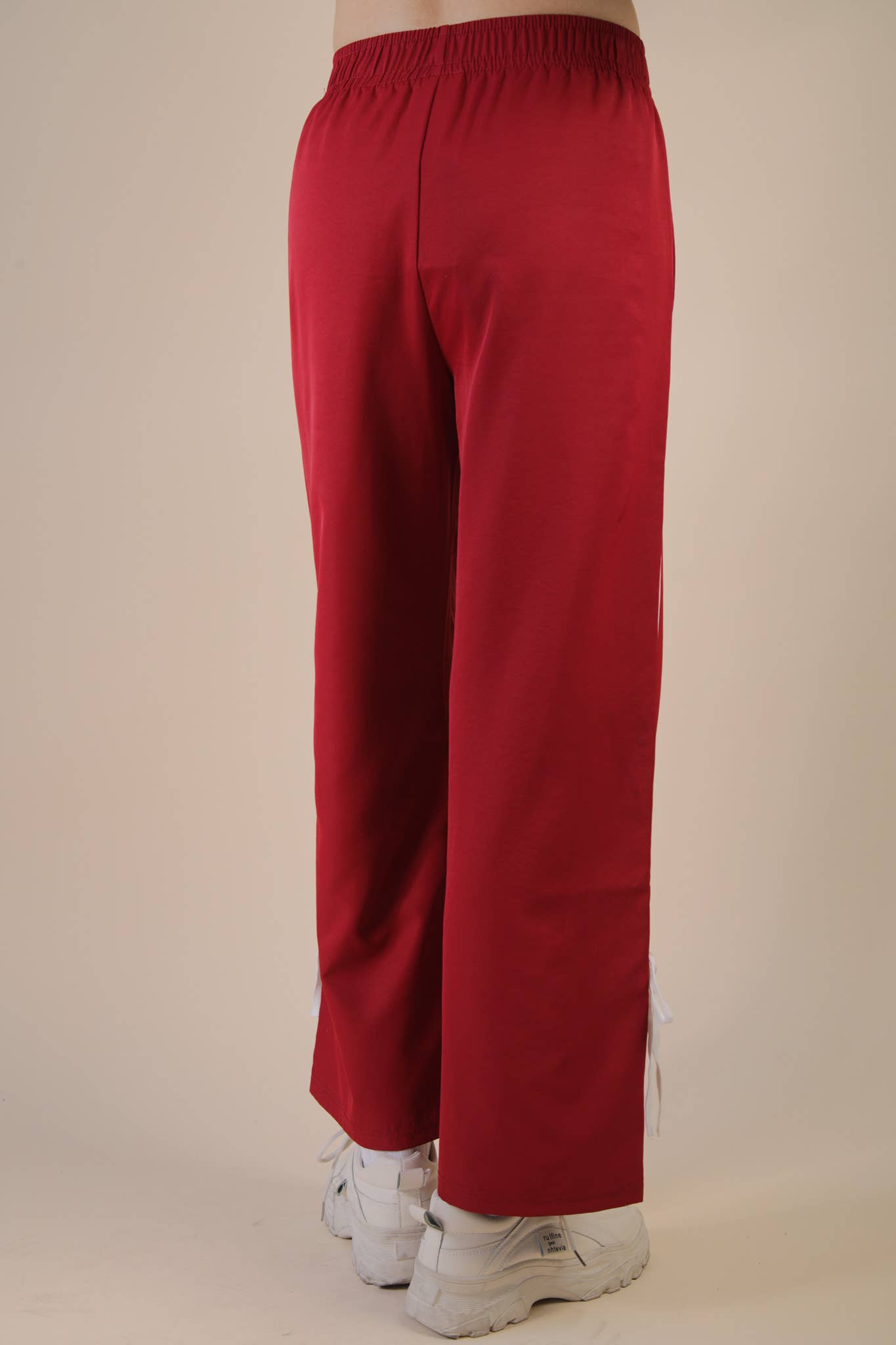Side Ribbon Jersey Pants