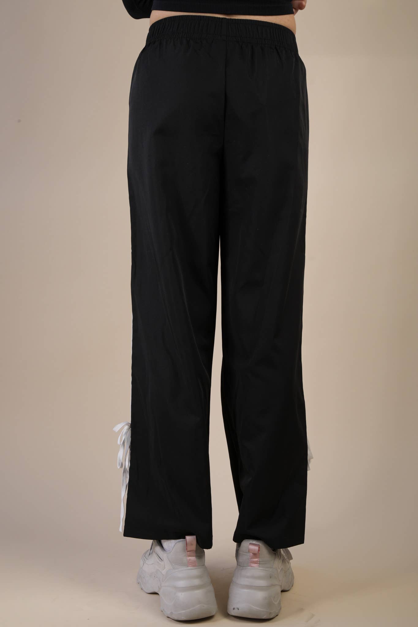 Side Ribbon Jersey Pants