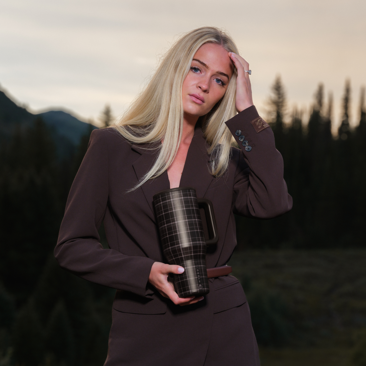 Flannel HydroJug 32 oz Traveler Tumbler