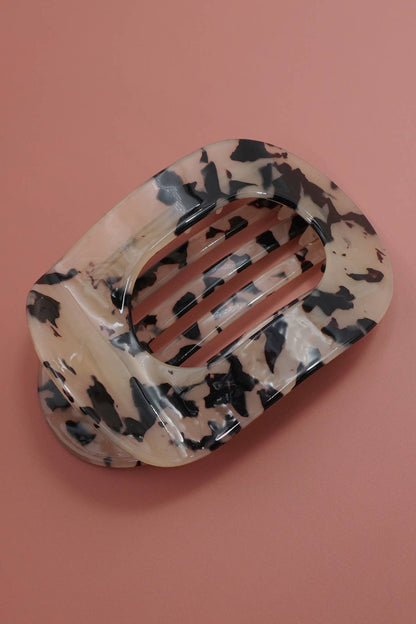 Jumbo Lay Flat Oval Hair Claw Clips Secure Styling | 40H993