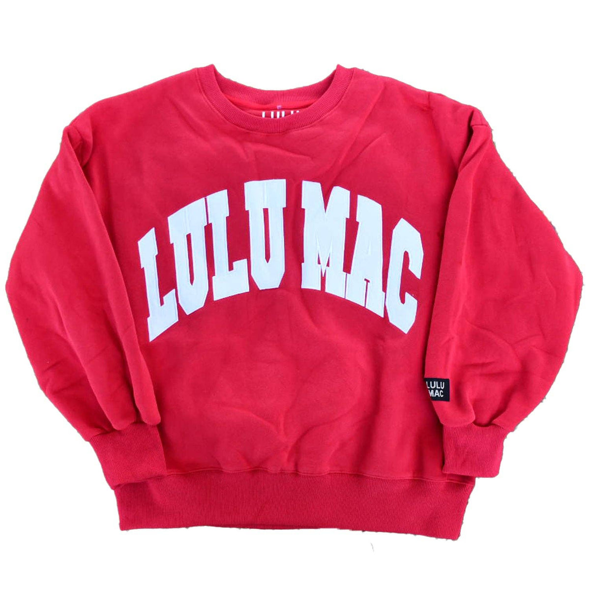 Red/White Lulu Mac Sweatshirt
