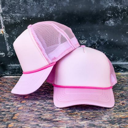 Tri Color Mesh Trucker Cap