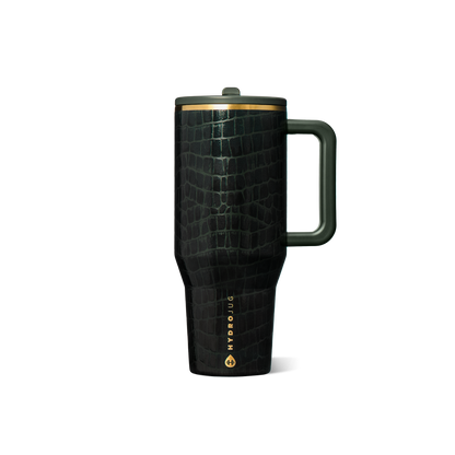 Emerald Croc HydroJug 32 oz Traveler Tumbler