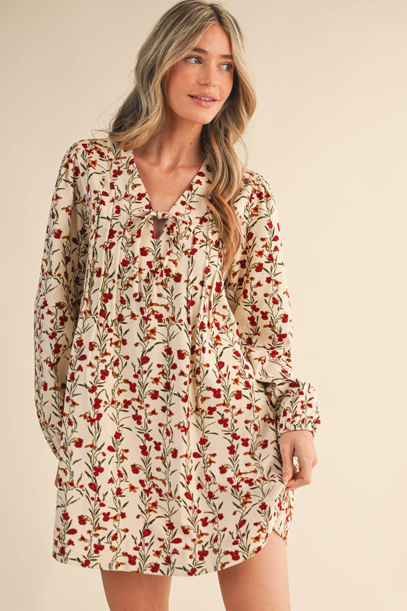 Floral Mini Dress