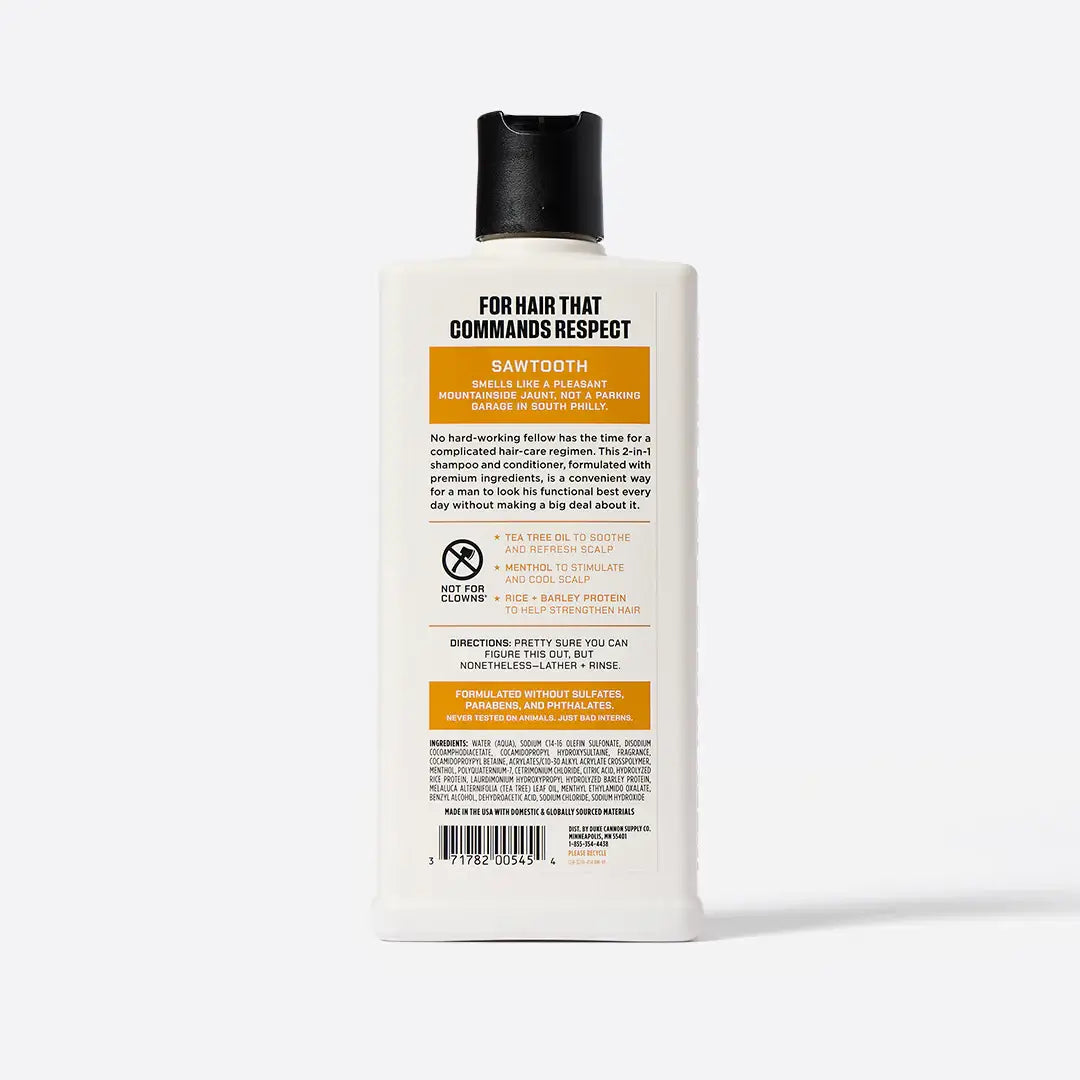 Hair Wash - Sawtooth