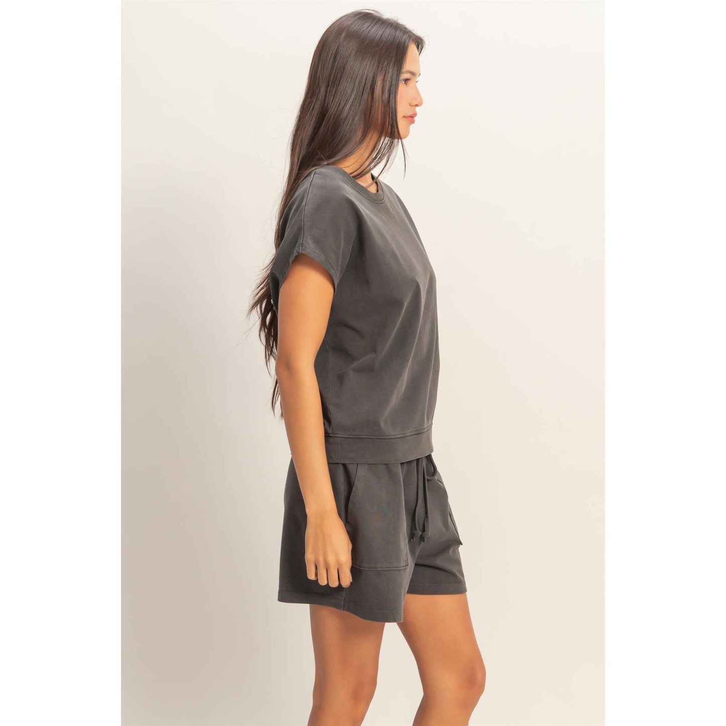 Sleeveless Shorts Set