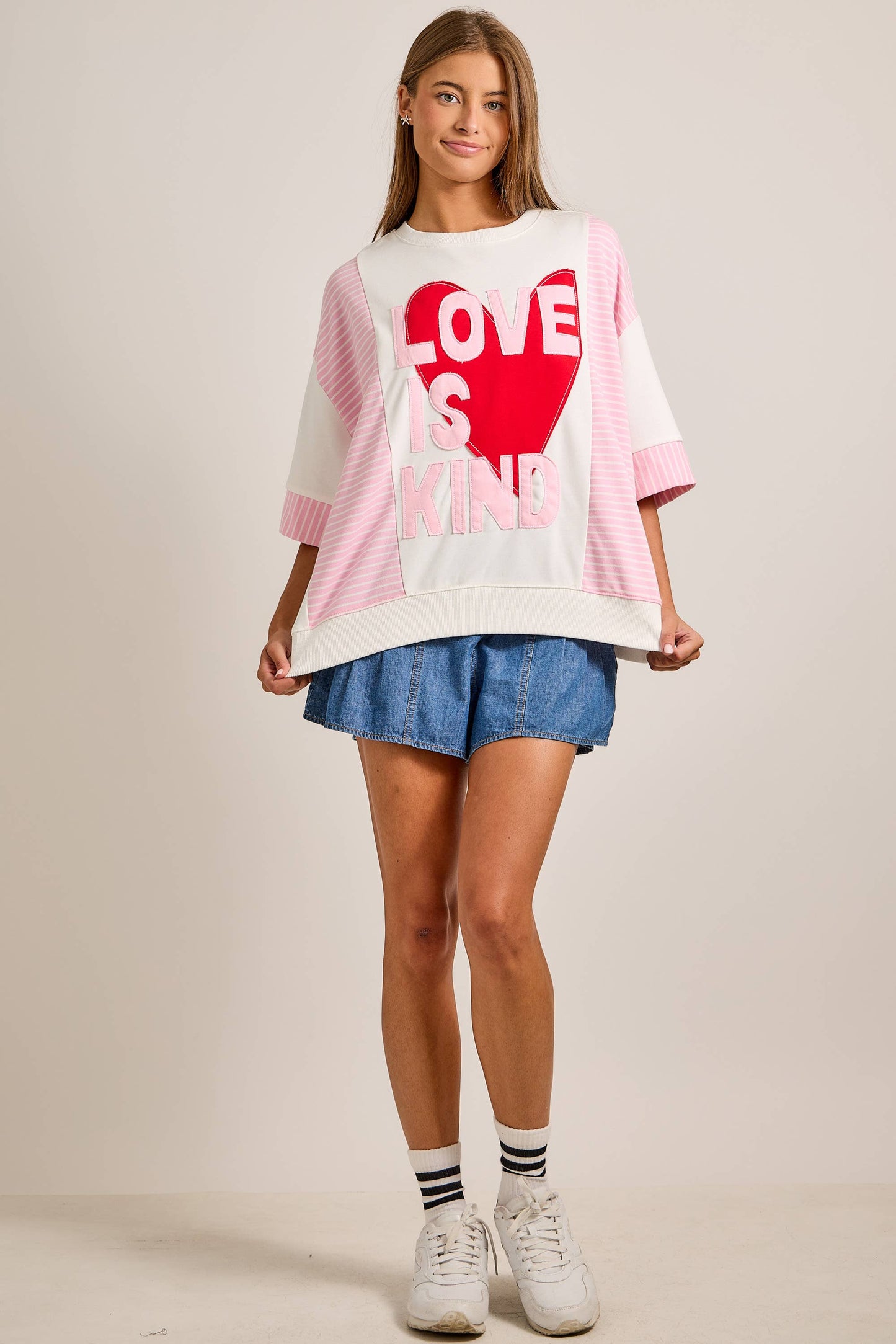 Love Is Kind Heart Top