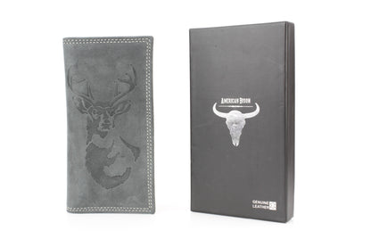 Men’s Rodeo Wallet with Deer Emboss ABMWVT 07