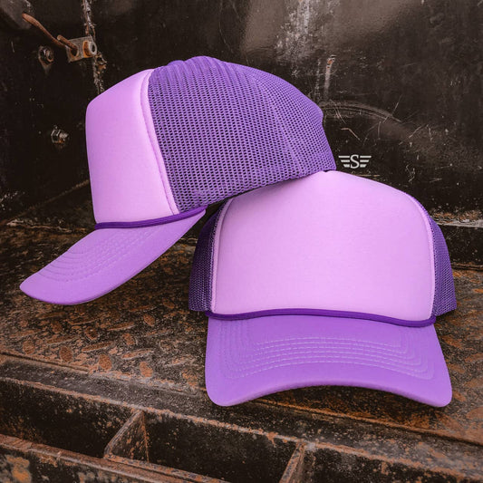 Tri Color Mesh Trucker Cap