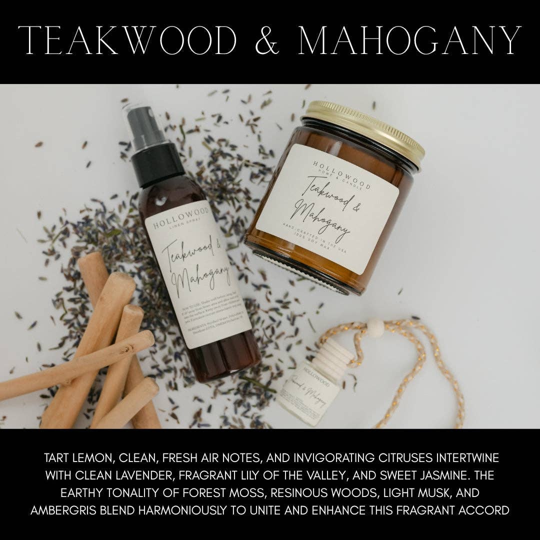 TEAKWOOD & MAHOGANY | LUXURY LAUNDRY SOAP