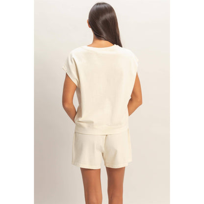 Sleeveless Shorts Set