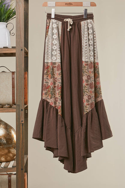 Boho Patchwork Pants