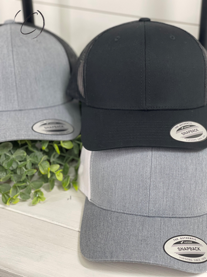 Adult Da, Dada, Dad, Bruh Patch Snapback Hat