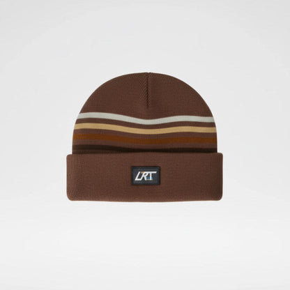 VINTAGE STRIPES BEANIE - COCOA