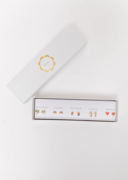 Sunny State Of Mind Box Earring Set